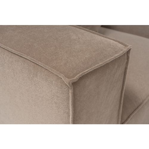 Woody Fashion Kutna garnitura Sora (L1-O1-O1-1R-POUFFE ) - Cappucino slika 15