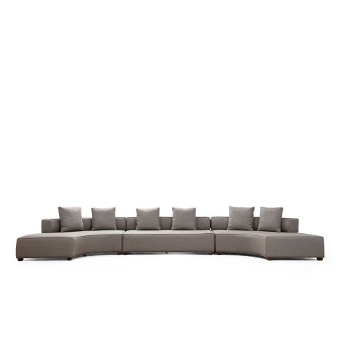 Atelier Del Sofa Gondol-3 (CHL-SOL-O3-CHL-SAÄž) - Grey Grey Corner Sofa slika 2