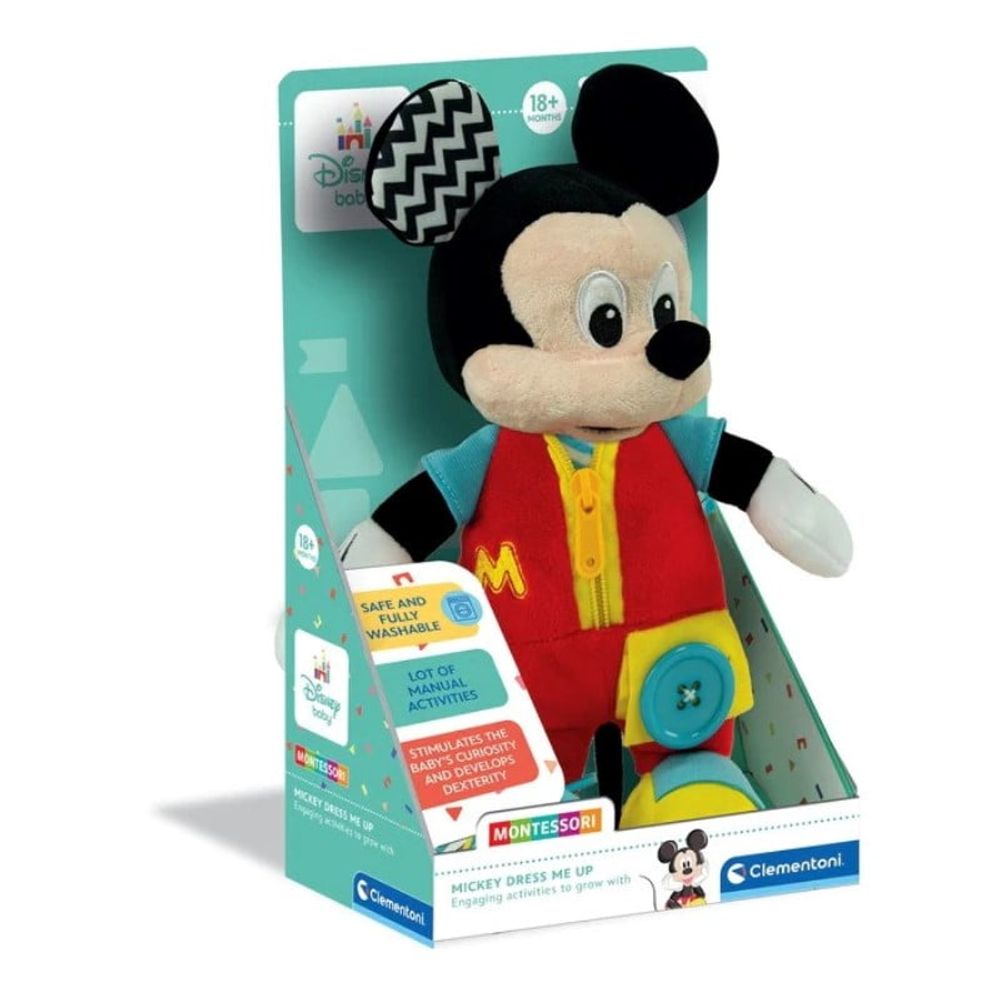 Clementoni CL17859 Montessori Disney Mickey Plišana igračka slika 3