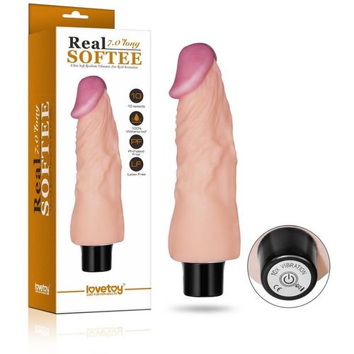 Lovetoy Real Softee vibrator 18cm slika 23