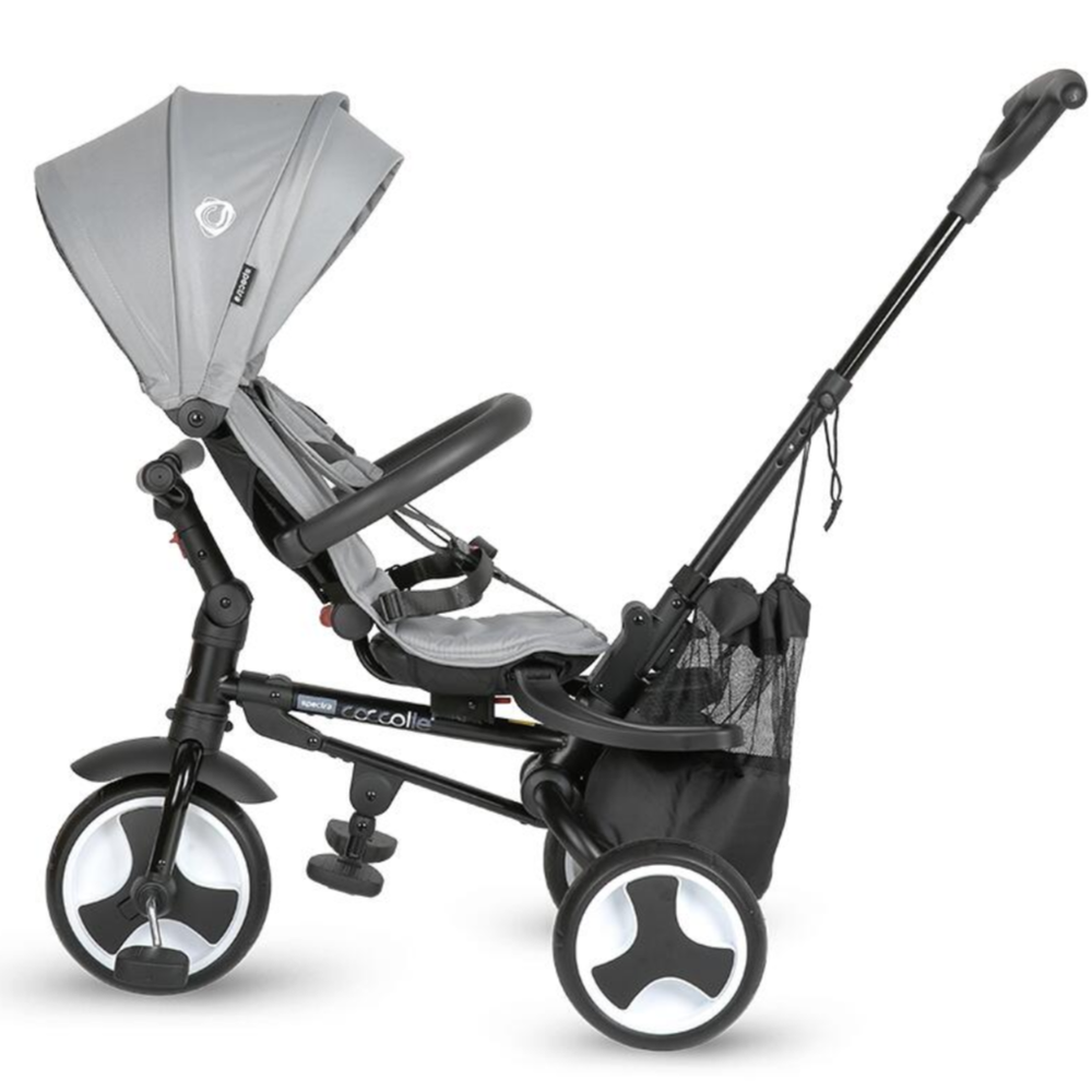 Coccolle Sklopivi rotirajući tricikl Spectra Plus Premium Line, Neutral Grey slika 13