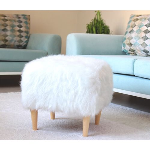 Fox v2 - White White Pouffe slika 2