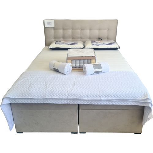 Casper dreams Boxspring  LEPTIR 200X180 all in one sa sandukom beige slika 3