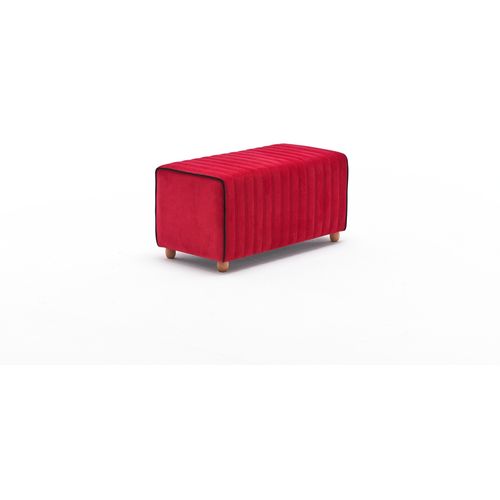 Mabel Puf - Red Red Pouffe slika 7