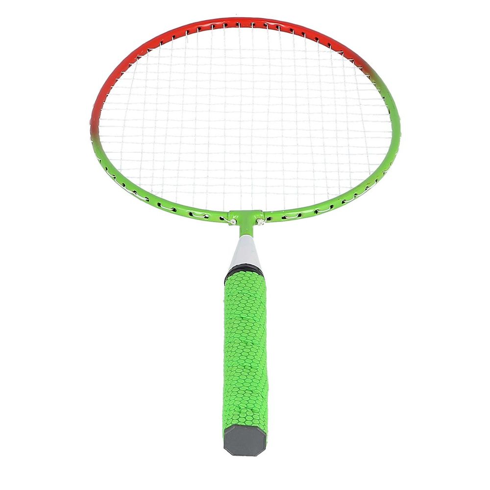 Nrz051 čelični / badminton set 2 rakete + loptice + lopte junior nils slika 3
