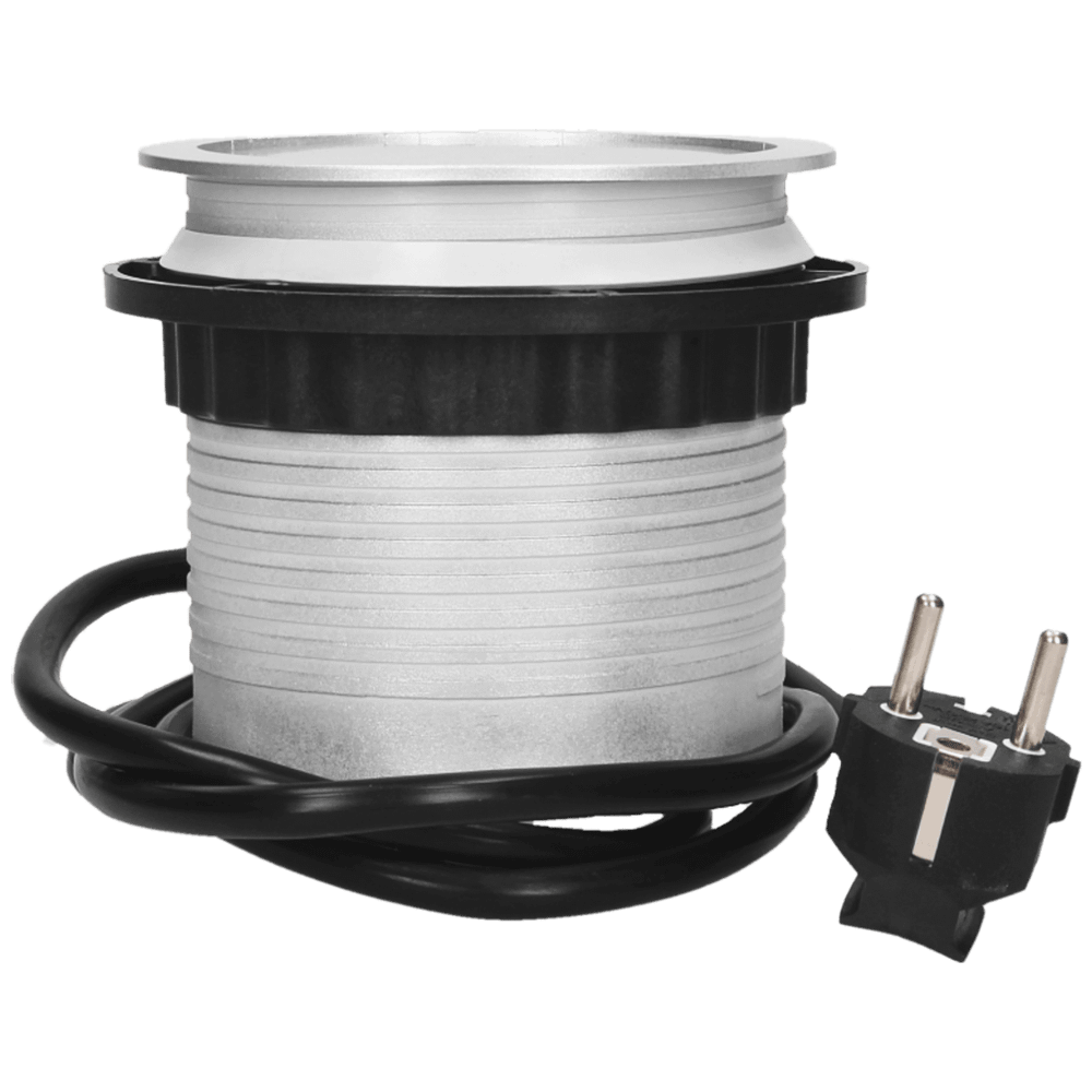 Orno Produžni kabel sa 3 x Schuko utičnice + 2 x USB, ugradbena - OR-AE-1342(GS) slika 4