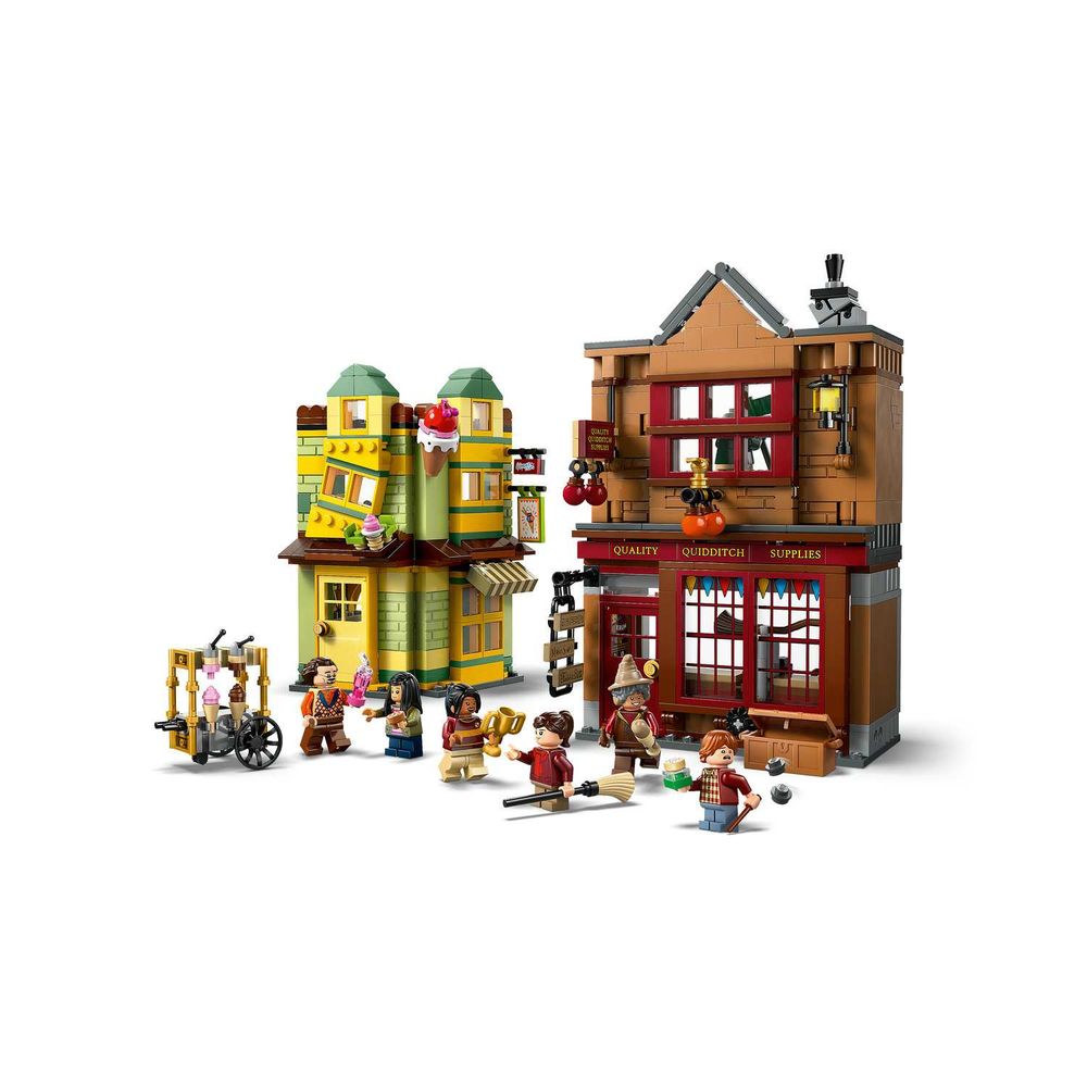 LEGO 76452 Quality Quidditch™ Supplies & Ice Cream Parlour slika 3
