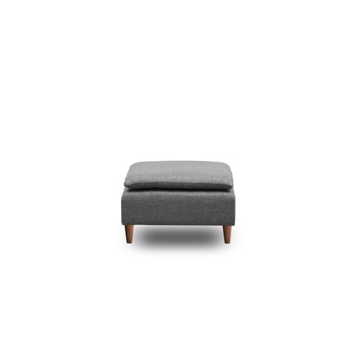 Atelier Del Sofa Tabure, Tamno siva, Lungo slika 1