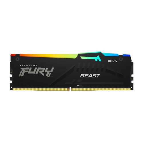 KINGSTON DIMM DDR5 16GB 6400MT/s KF564C32BBEA-16 FURY Beast Black RGB EXPO slika 4