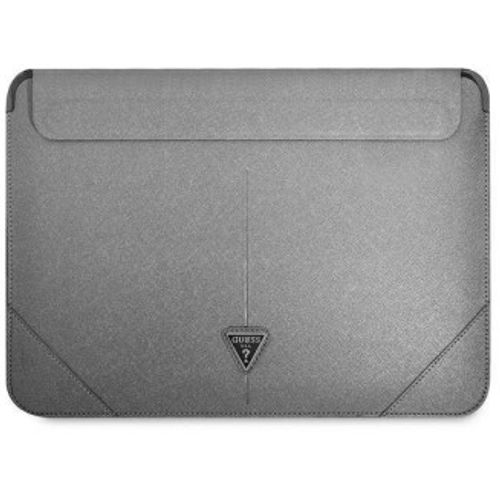 GUESS navlaka za laptop od 16” Silver Saffiano Triangle slika 1