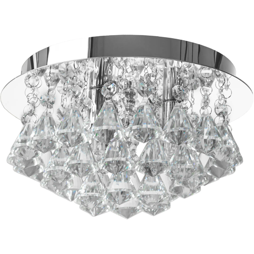 TOOLIGHT Kristalna stropna svjetiljka App1039-3C Chrome slika 1