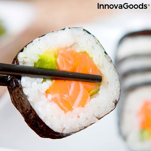 Set za sushi s receptima Suzooka InnovaGoods 3 Dijelovi slika 6