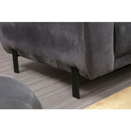 Atelier Del Sofa Kutna garnitura na razvlačenje, Antracit, Image Corner Right ( L3-Chl ) - Anthracite slika 5