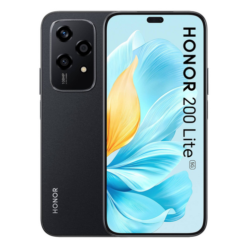 Honor 200 Lite 5G DS 8GB/256GB, Midnight Black slika 1