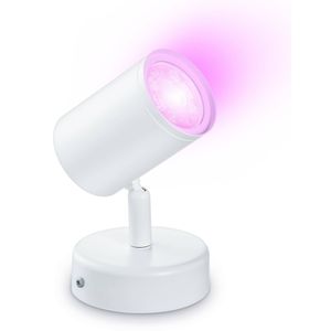 WiZ IMAGEO WiZ Spots 1x5W W 22-65K RGB 871951455187900 LED stropna svjetiljka    5 W bijela