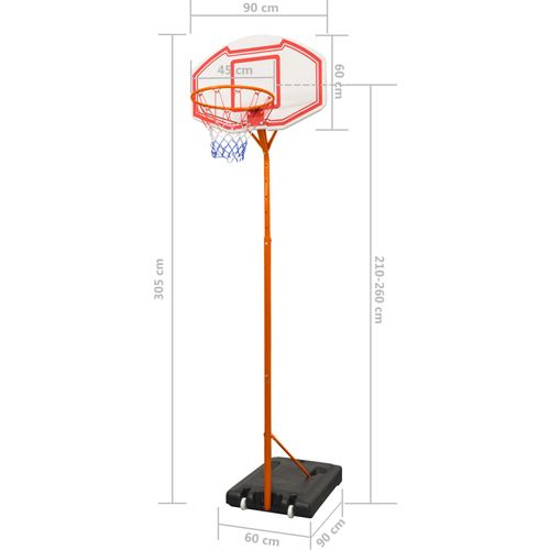 Set košarkaškog obruča 305 cm slika 6