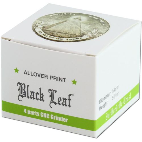 Black Leaf 'Dollar' aluminijski grinder / 4 dijela / 54mm slika 2