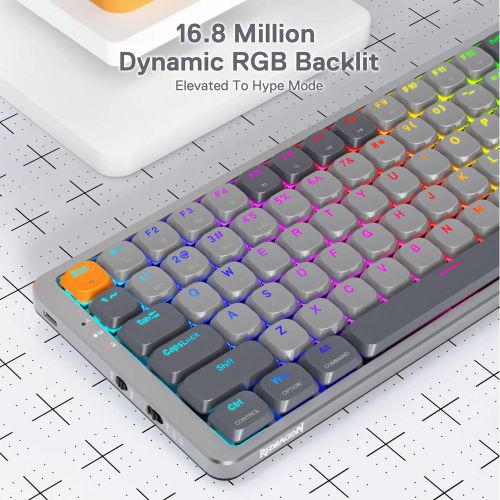 REDRAGON K652GG-RGB-PRO Bežična Mehanička Tipkovnica slika 10