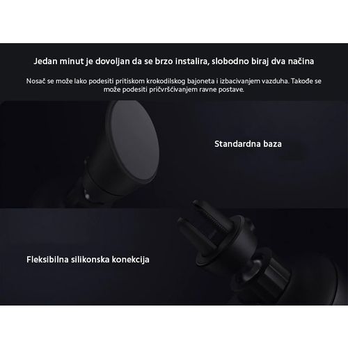 Xiaomi Mi 20W bežični auto punjač slika 9