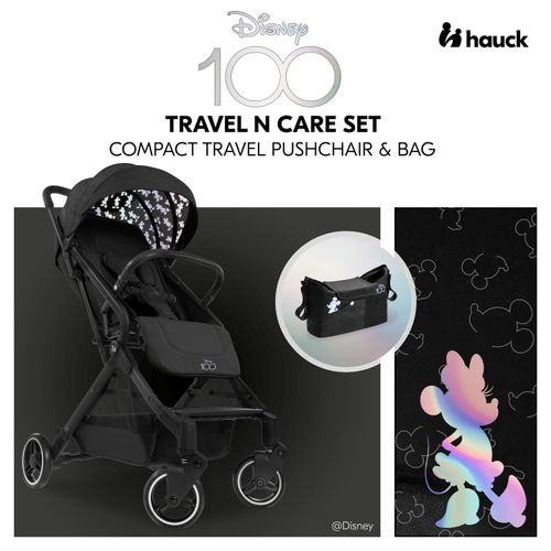 Hauck kolica Travel N Care Set - Disney 100 - Black slika 2