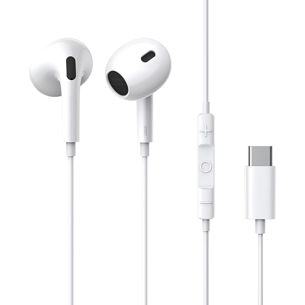 Žičane slušalice USB-C Baseus Encok CZ17 bijele A00170000213-Z1 slika 1