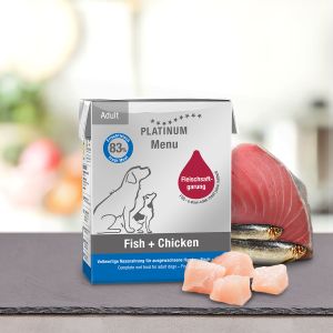 Platinum Menu Fish &amp; Chicken 375 g