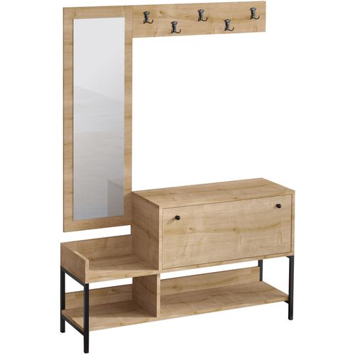 Nonso - Sapphire Oak Sapphire Oak Shoe Cabinet slika 4