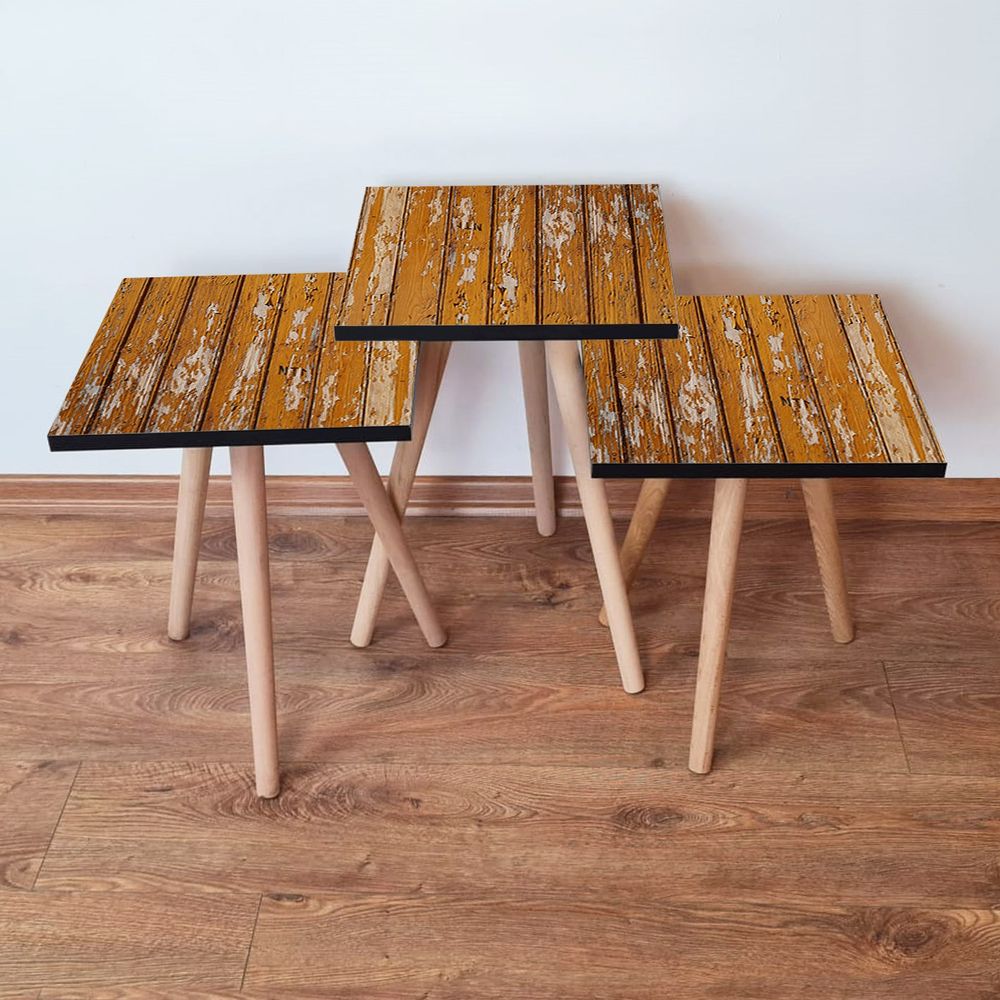 Nesting Table (3 komada) 3Shp343 - boje: Camel CamelBeige slika 1