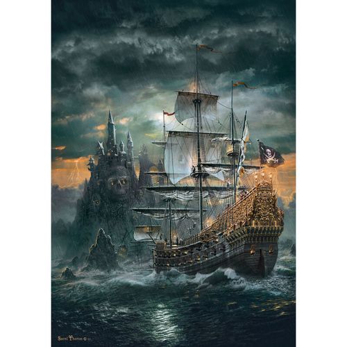 The Pirate Ship puzzle 1500 kom slika 1