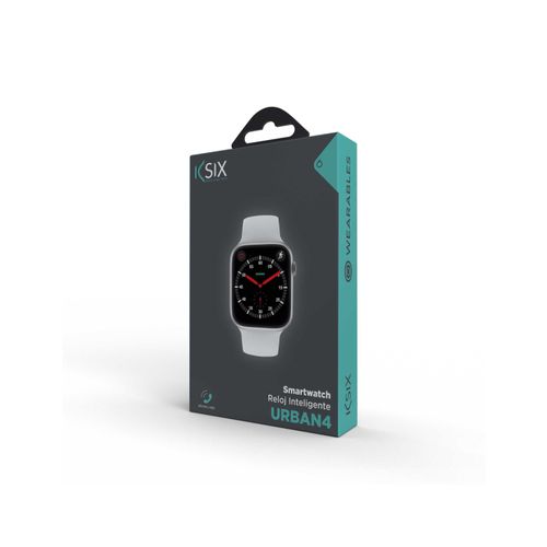 KSIX, smartwatch Urban 4, 2.15” IPS zakrivljeni zaslon, 5 dana aut., IP68,bijeli slika 2