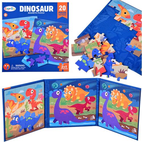 Magnetne puzzle - Dinosaur slika 1