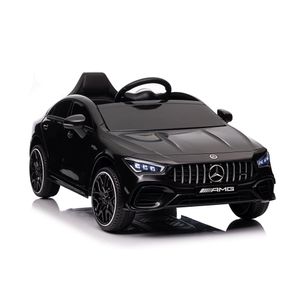 Licencirani auto na akumulator Mercedes CLA 45s AMG 4x4 - crni/lakirani