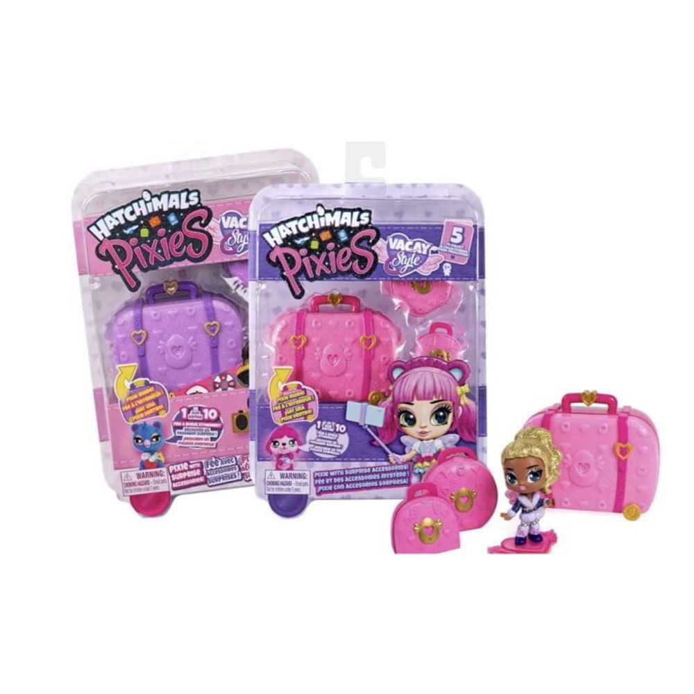 Sn6056546 Hatchimals Pixies Vacay Set Sa Lutkom slika 1