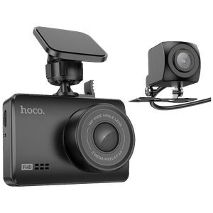 hoco. Auto kamera, 2 Mpxiel, Dual Camera, FullHD, microSD - DV3