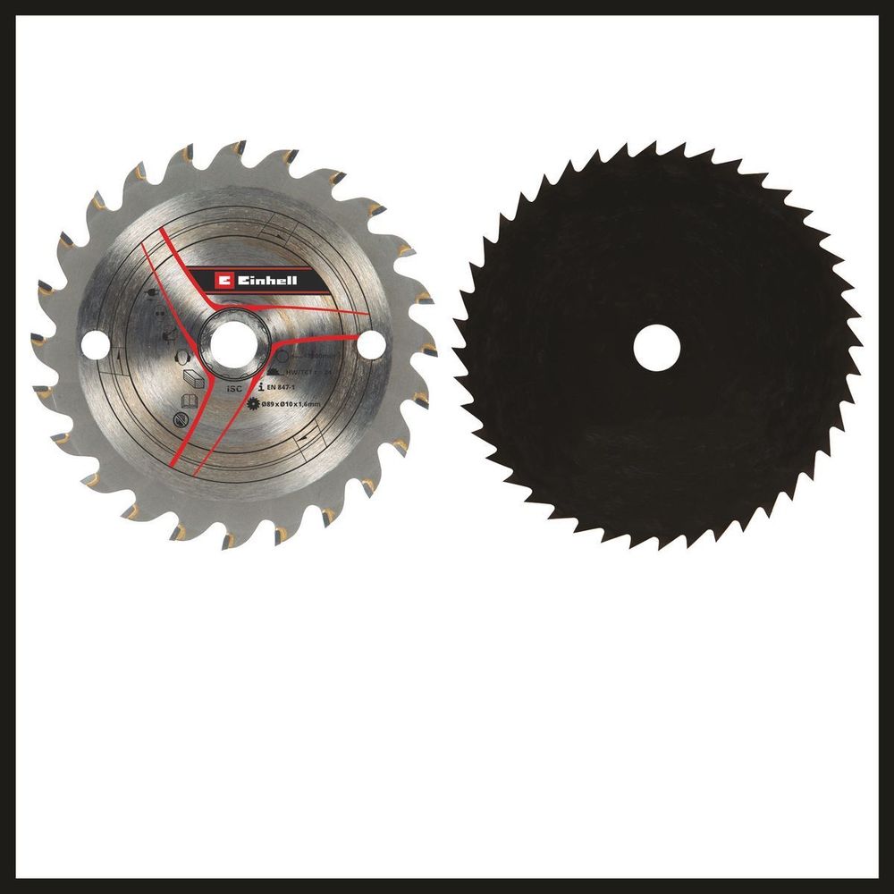 Einhell Akumulatorski mini cirkular TE-CS 18/89 Li - Solo + Baterija 2.5 Ah i punjač slika 4