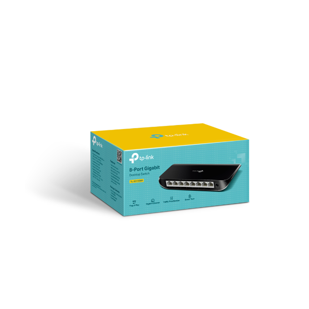 TP-Link SG1008D 8-portno gigabitno mrežno stikalo slika 6