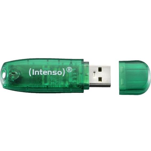(Intenso) USB Flash drive 8GB Hi-Speed USB 2.0, Rainbow Line, ZELENI - USB2.0-8GB/Rainbow slika 3