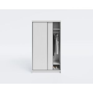 Ormar DENVER 120 sa kliznim vratima 218x120x60cm, Bijeli