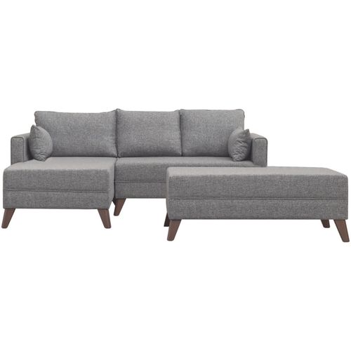 Atelier Del Sofa Bella Corner Sofa Left 2 Grey Corner Sofa-Bed slika 8