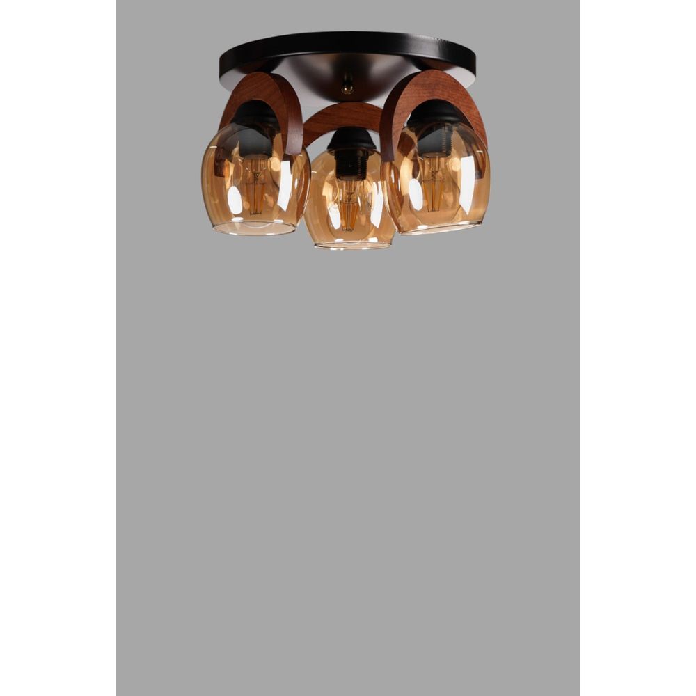 Opviq Luster 037, med, orah, crna slika 3