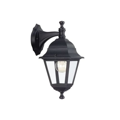 Philips lima wall lantern black 1x60w 230v slika 1