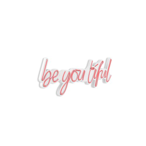 Be you tiful - Dekorativna LED rasveta u roze boji slika 7