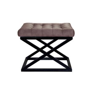 Capraz - Pouffe u crnoj i smeđoj boji