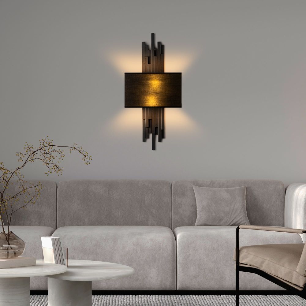 Zidna Lampa Axıs - 15104, boje: Crna slika 2