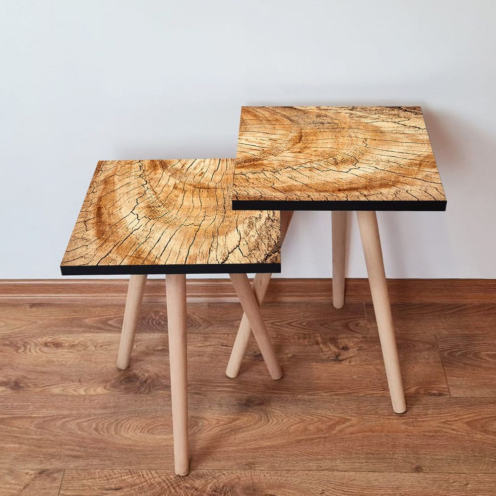 Nesting stolovi 2Shp351 - (2 komada) - boje: kamel slika 1