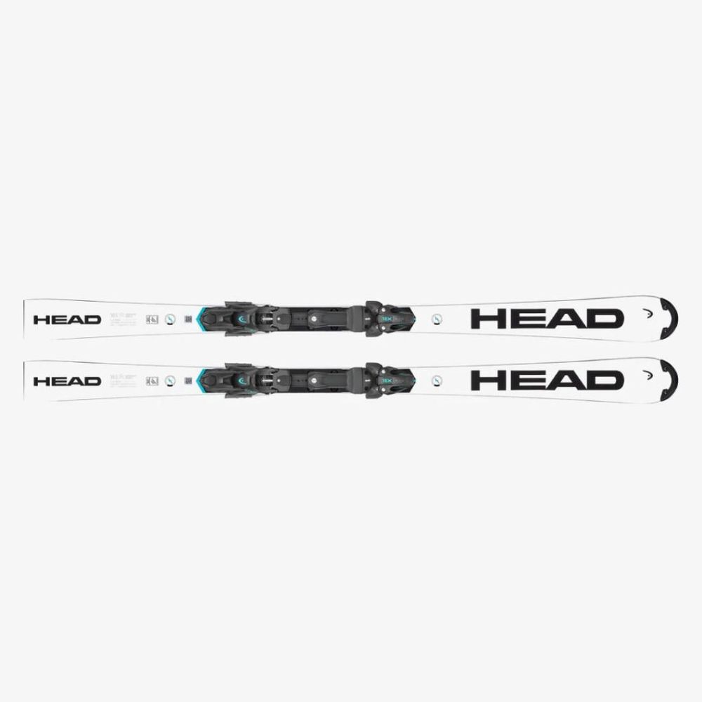 HEAD Skije WCR e-SL Rebel FIS SW RP WCR 14 wh/bk_FREEFLEX ST 14 slika 1