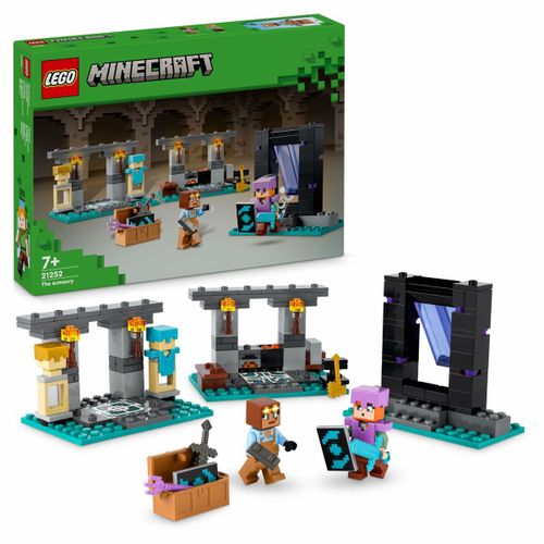 Playset Lego Minecraft: Oružarnica slika 7