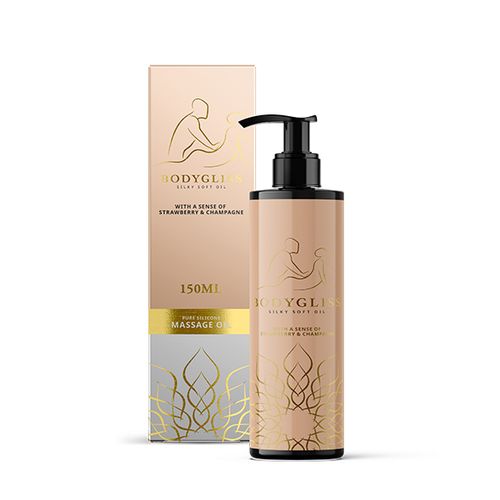 BodyGliss - Massage Collection Silky Soft Oil Strawberry &amp; Champagne 150 ml slika 3