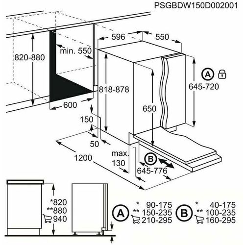 Electrolux ugradbena perilica posuđa EEM48321L slika 4