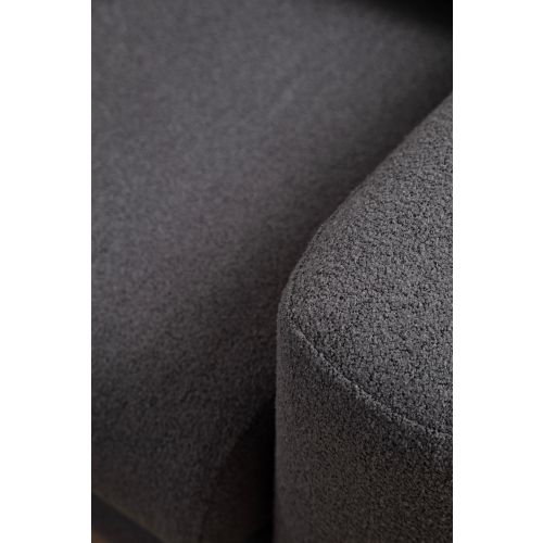 Ugaona garnitura Atelier Del Sofa Lily, desni ugao, siva slika 4